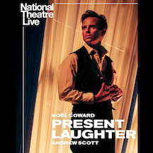 Present laughter poster