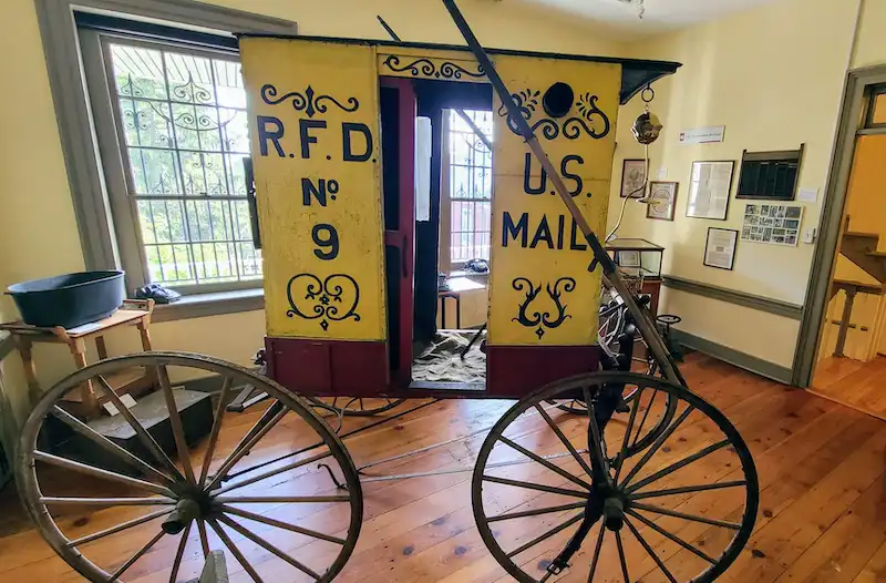 RFD wagon at Shepherdstown museum