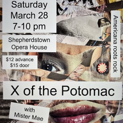X of the Potomac show poster
