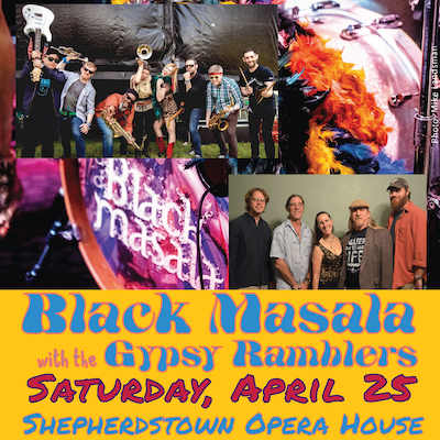 Black Masala + Gypsy Ramblers show poster