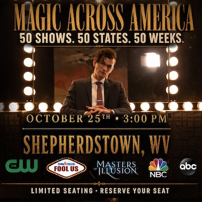 Josh Farley Magic Tour poster